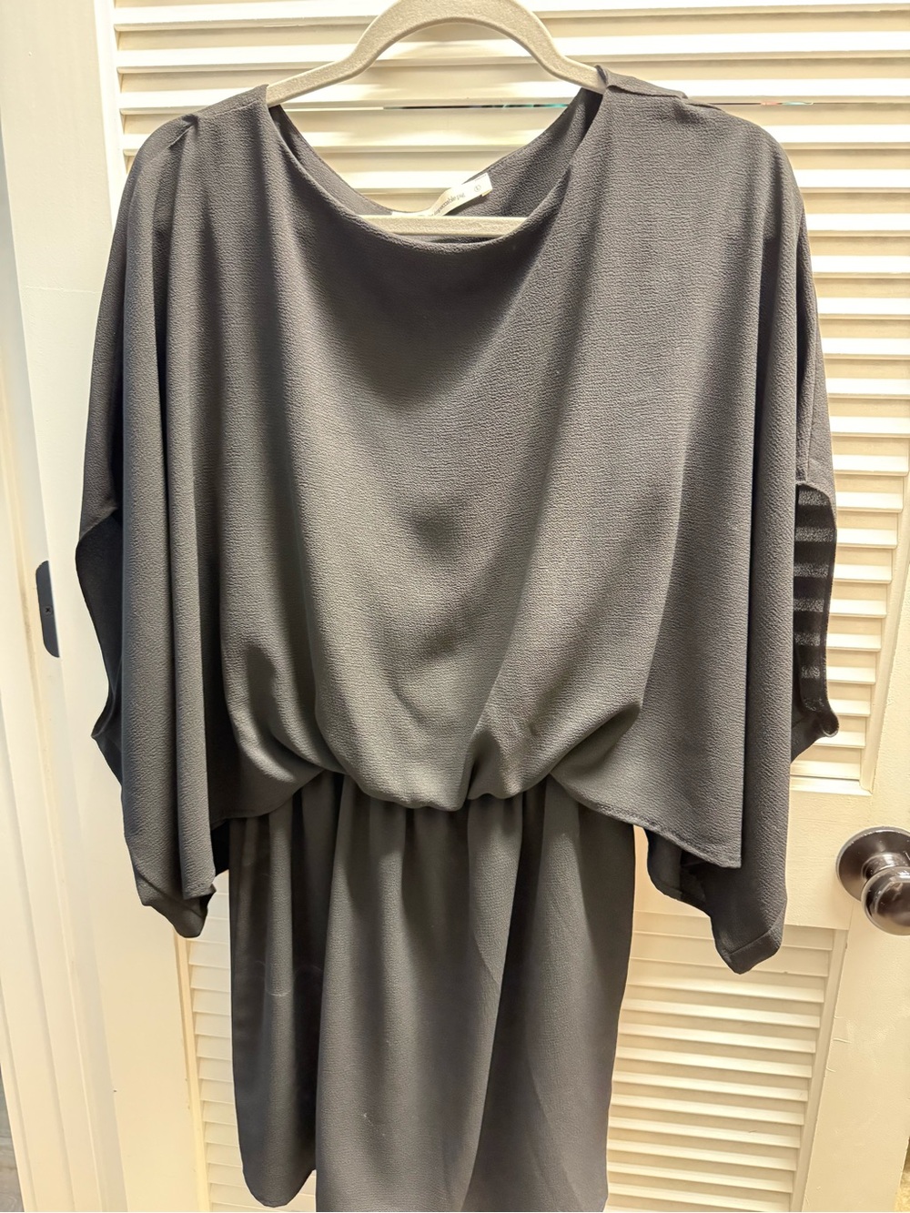 the impeccable pig Black Mini Dress Size Large Like New